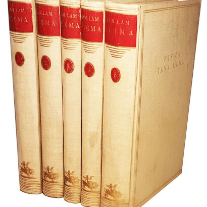 LAM- PISMA t. 1-5 wyd. jubileuszowe OPRAWA WYDAWNICZA