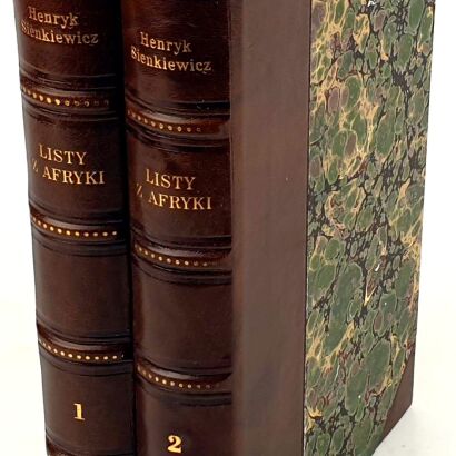 SIENKIEWICZ- LISTY Z AFRYKI t.1-2 wyd. 1893