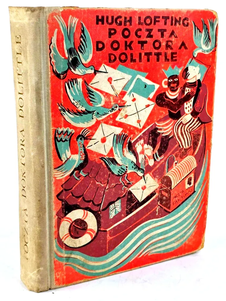 LOFTING- POCZTA DOKTORA DOLITTLE wyd.1 z 1938r.