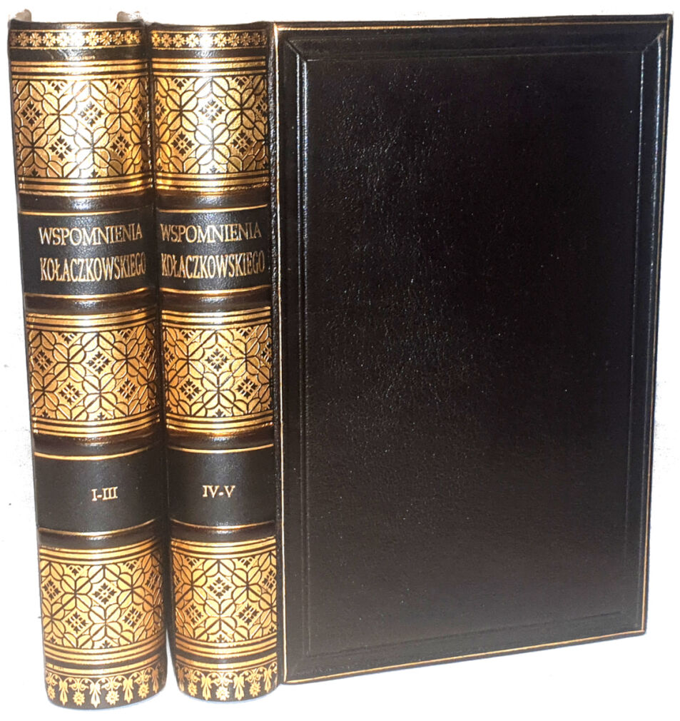 KOŁACZKOWSKI - WSPOMNIENIA JENERAŁA KLEMENSA KOŁACZKOWSKIEGO. Ks. 1-5 (komplet w 2 wol.)  Kraków. 1898-1901