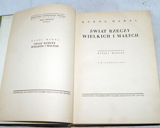 HARTL- ŚWIAT RZECZY WIELKICH I MAŁYCH stan Seifert - 4