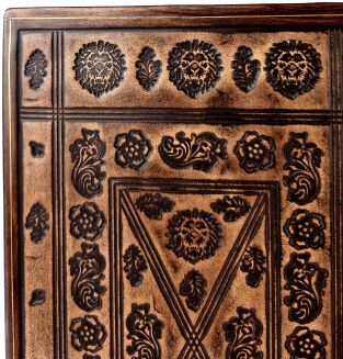 Lewis - The Chronicles Of Narnia  Leather Rebound fore-edge painting - 3
