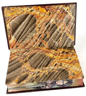 Lewis - The Chronicles Of Narnia  Leather Rebound fore-edge painting - 5