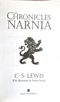 Lewis - The Chronicles Of Narnia  Leather Rebound fore-edge painting - 6