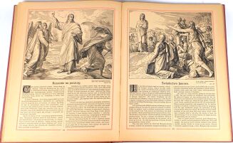 PISMO ŚWIĘTE W OBRAZACH  Oryginał OPRAWA RYCINY - 13