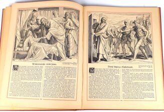 PISMO ŚWIĘTE W OBRAZACH  Oryginał OPRAWA RYCINY - 15