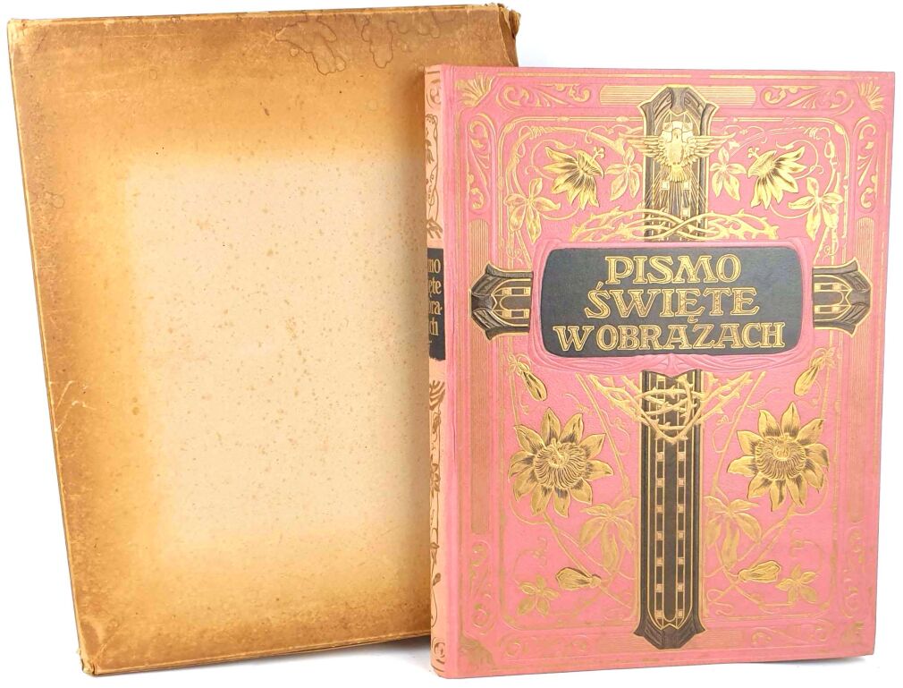 PISMO ŚWIĘTE W OBRAZACH  Oryginał OPRAWA RYCINY