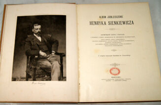 SIENKIEWICZ - ALBUM JUBILEUSZOWE HENRYKA SIENKIEWICZA ilustracje OPRAWA WÓJCIK - 4
