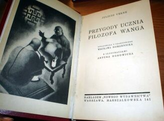 VERNE - HISTORIA UCZNIA FILOZOFA WANGA ilustracje - 2
