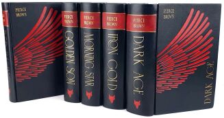 PIERCE BROWN - RED RISING SERIES vol. 1-5 [complete set], leather rebound - 4