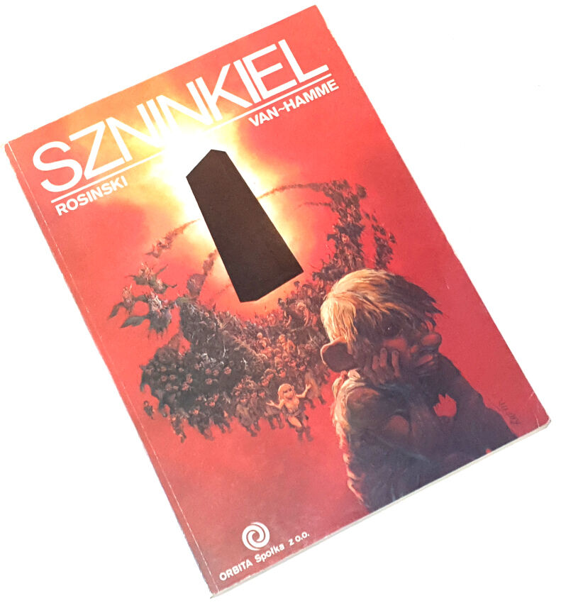 ROSIŃSKI, VAN HAMME - SZNINKIEL wyd.1 kolekcjonerski egzemplarz