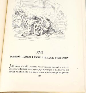 BURGER - PRZYGODY MUNCHCHHAUSENA wyd. 1951r. ilustracje DORE - 9