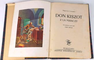 CERVANTES- DON KISZOT  Z LA MANCZY Obwoluta - 4