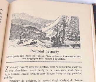 CERVANTES- DON KISZOT  Z LA MANCZY Obwoluta - 8
