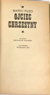 PUZO - OJCIEC CHRZESTNY wyd.1 skóra - 4
