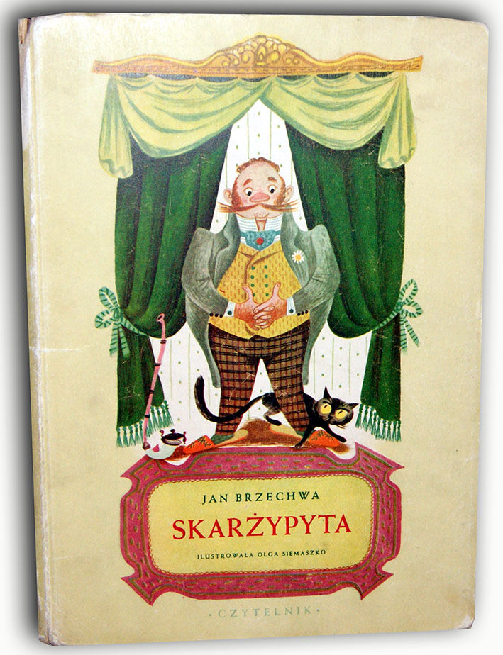 BRZECHWA- SKARŻYPYTA wyd.1947 ilustracje Olga Siemaszko  