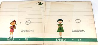 BRZECHWA- Pan DO RE MI i jego siedem córek 1955r. wyd. I ilustr. SZANCER - 11