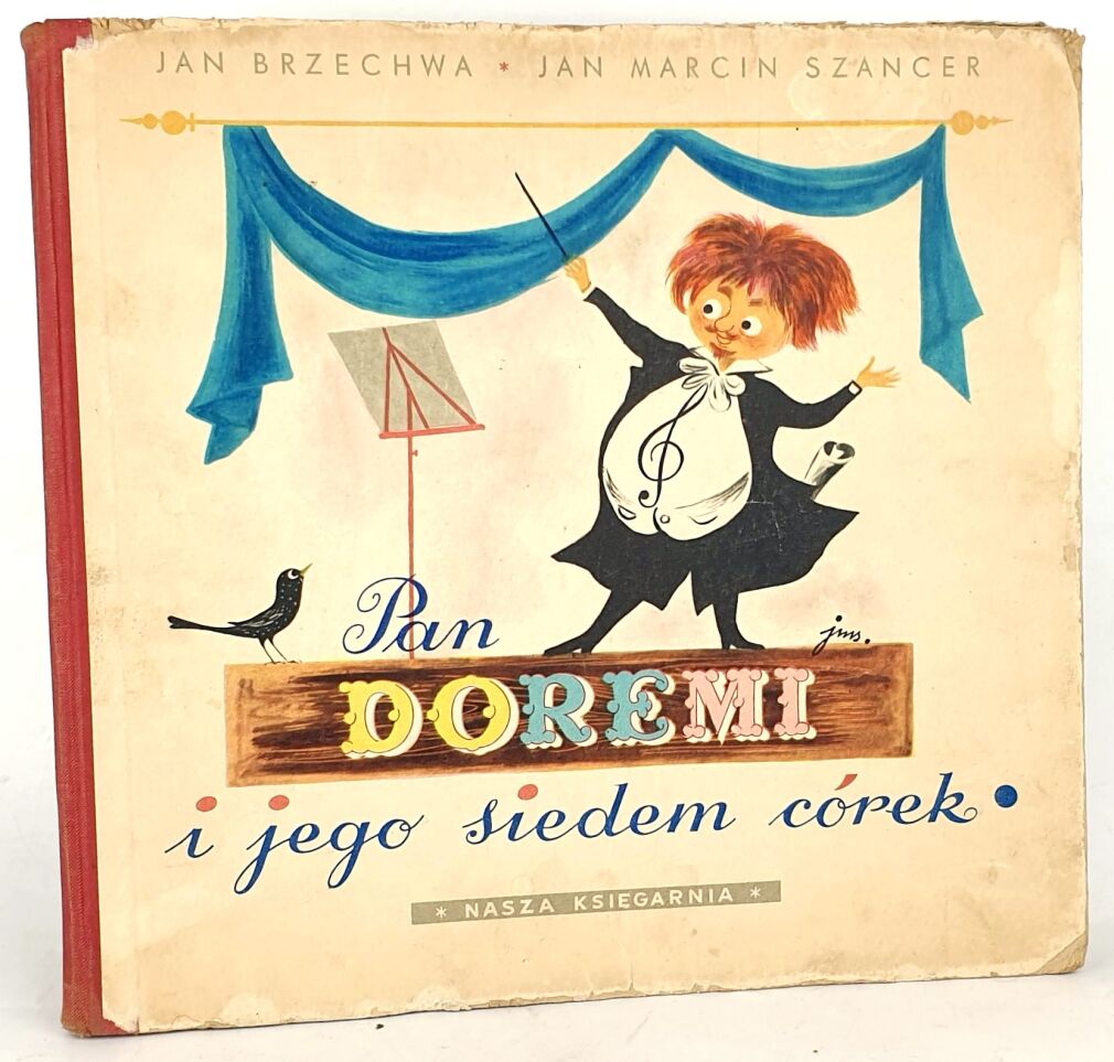BRZECHWA- Pan DO RE MI i jego siedem córek 1955r. wyd. I ilustr. SZANCER