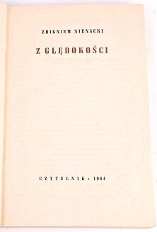 NIENACKI - Z GŁĘBOKOŚCI wyd.1 - 4