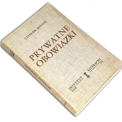 MIŁOSZ - PRYWATNE OBOWIĄZKI wyd.1