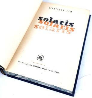 LEM - SOLARIS. First Edition. Fine Contemporary Leather Binding - 7