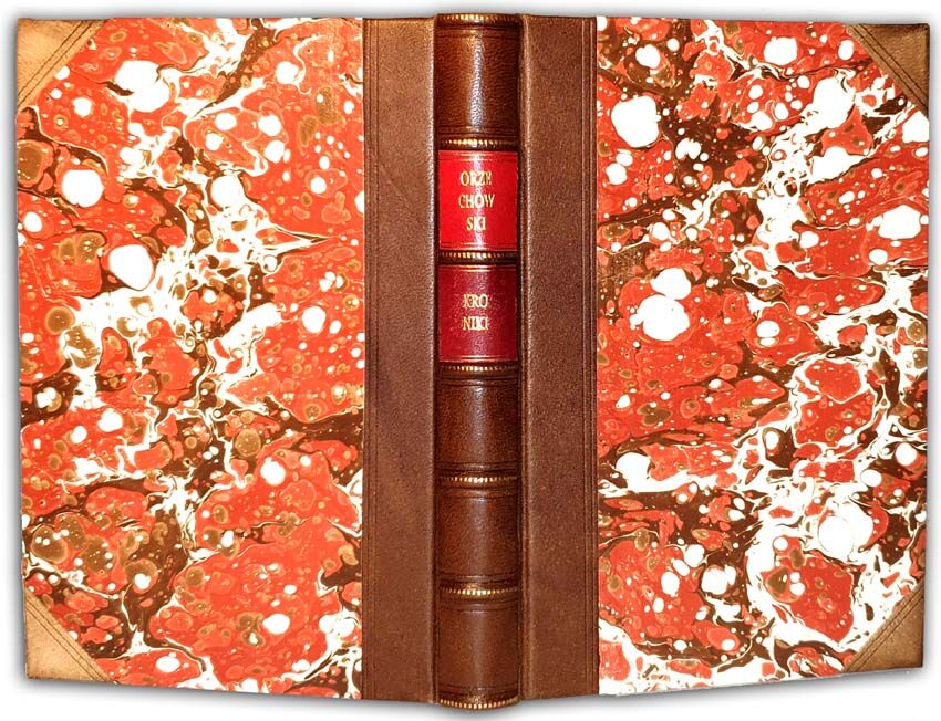 ORZECHOWSKI - KRONIKI STANISŁAWA ORZECHOWSKIEGO Sanok 1856