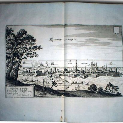 MERIAN- COLBERGH [KOŁOBRZEG] 1652r.