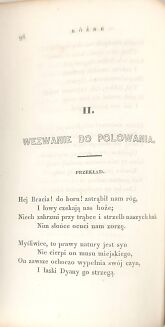 [POEZYE MYŚLIWSKIE, SZTUKA UKŁADANIA PSÓW, SŁOWNIK ŁOWIECKI] KICIŃSKI - POEZYE BRUNONA HRABI KICIŃSKIEGO t.1-4 [w 2 wol.] 1840 - 3