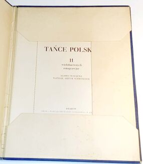 STRYJEŃSKA - TAŃCE POLSKIE. TEKA. Kraków 1929 - 2