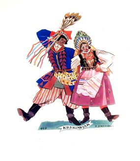 STRYJEŃSKA - TAŃCE POLSKIE. TEKA. Kraków 1929 - 6