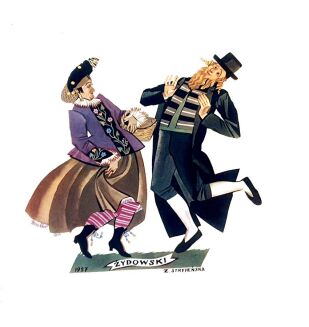 STRYJEŃSKA - TAŃCE POLSKIE. TEKA. Kraków 1929 - 9