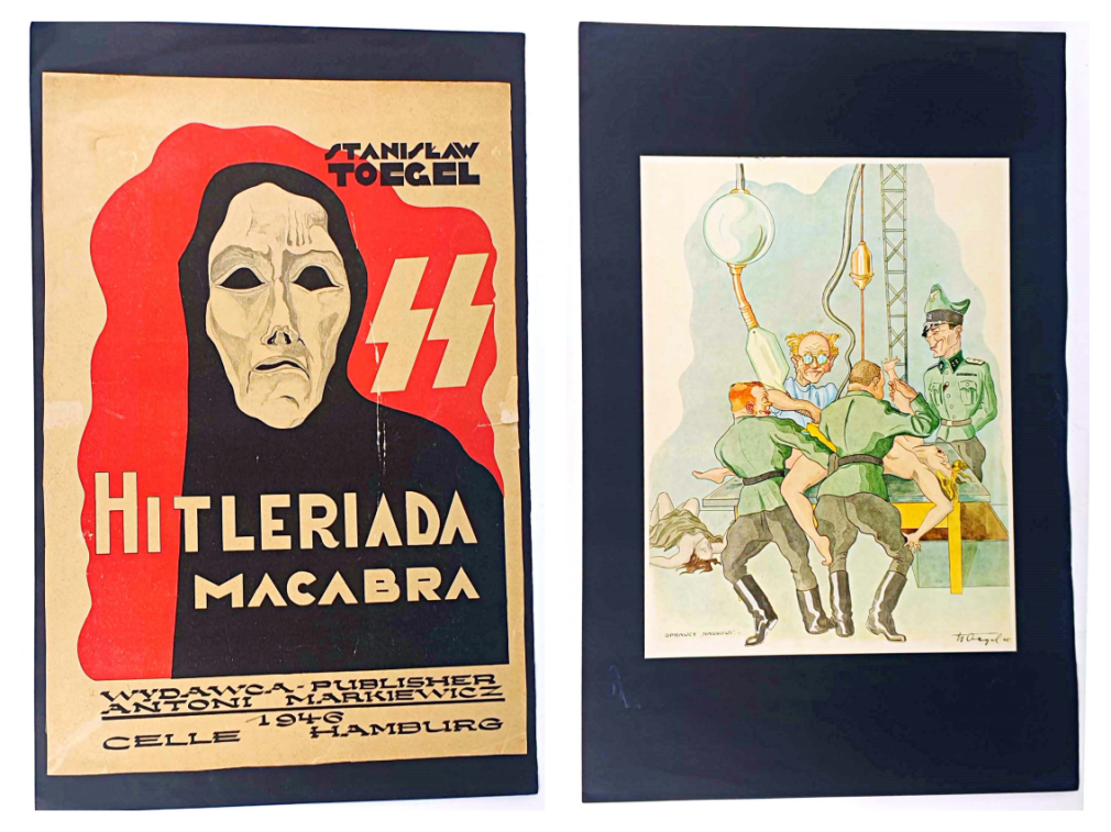[HOLOCAUST] TOEGEL STANISŁAW - HITLERIADA MACABRA. Celle-Hamburg 1946