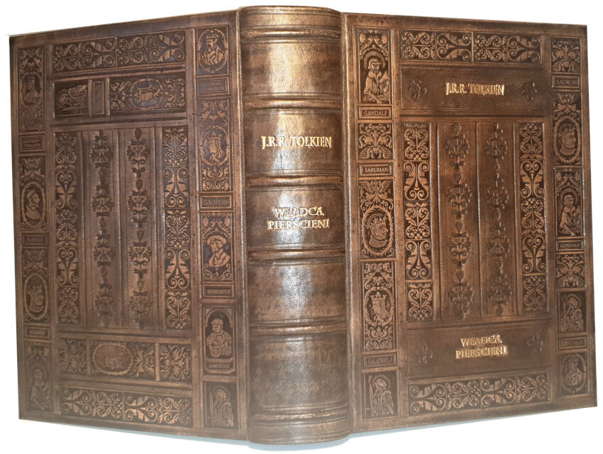 TOLKIEN- WŁADCA PIERŚCIENI ekskluzywna oprawa skórzana