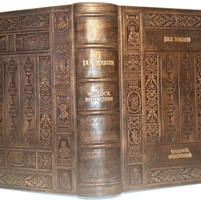 TOLKIEN- WŁADCA PIERŚCIENI ekskluzywna oprawa skórzana