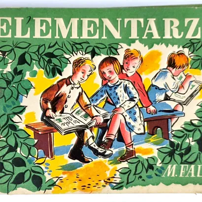 FALSKI- ELEMENTARZ wyd. 1955r. ładny egzemplarz