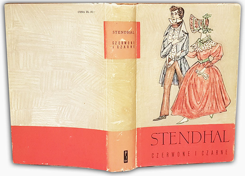 STENDHAL- CZERWONE I CZARNE wyd.1957 OBWOLUTA