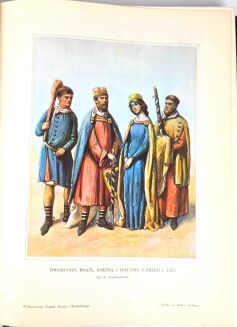 POLSKA JEJ DZIEJE I KULTURA t. I-III [komplet] oryginał, rzadki wariant oprawy, obwoluty - 13