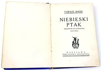 MANN- NIEBIESKI PTAK wyd.1 - 4