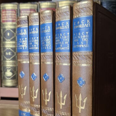 Book Personalization – Custom Initials & Personal Dedication - Leather-Bound Books