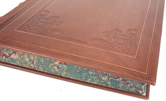 SHEAKSPEARE - PIEC DRAMATOW / FIVE DRAMAS. Illustrated by Janina Konarska, luxury leather binding. - 4