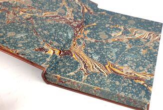 SHEAKSPEARE - PIEC DRAMATOW / FIVE DRAMAS. Illustrated by Janina Konarska, luxury leather binding. - 5