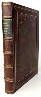 SHEAKSPEARE - PIEC DRAMATOW / FIVE DRAMAS. Illustrated by Janina Konarska, luxury leather binding. - 2