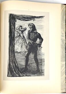 SHEAKSPEARE - PIEC DRAMATOW / FIVE DRAMAS. Illustrated by Janina Konarska, luxury leather binding. - 9