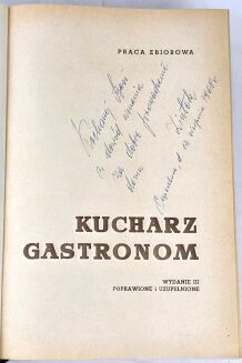 KUCHARZ GASTRONOM wyd. 1968r. - 5