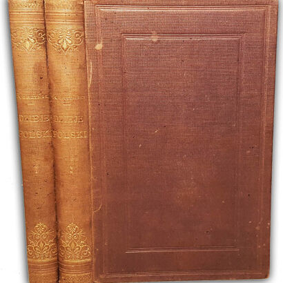 BOBRZYŃSKI - DZIEJE POLSKI  t.1-2 (komplet w 2wol.) wyd. 1880r. 