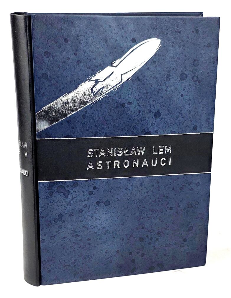 LEM- ASTRONAUCI wyd.1 z 1951, debiut, oprawa skórzana
