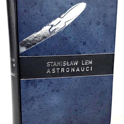 LEM- ASTRONAUCI wyd.1 z 1951, debiut, oprawa skórzana