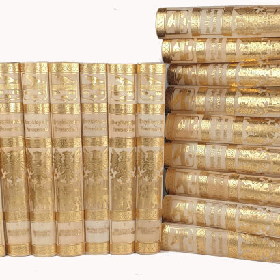 ENCYKLOPEDIA ORGELBRANDA T.1-18 (komplet w 18 wol.) oprawa MAŁY HERBARZ