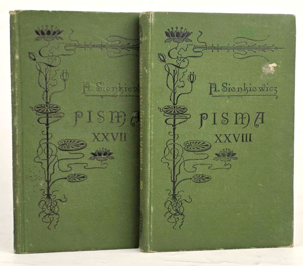 SIENKIEWICZ- LISTY Z AFRYKI 1901r.  Część I-II. Oprawa Karol Wójcik