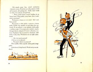 JANUSZEWSKA- O KOCIE CO FAJĘ KURZYŁ i o innych dziwach il. Roman Wyłcan, wyd.1 - 5